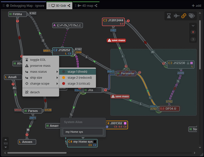 Eve Online Wormhole Map Burjuva Tracking System( Mucx )