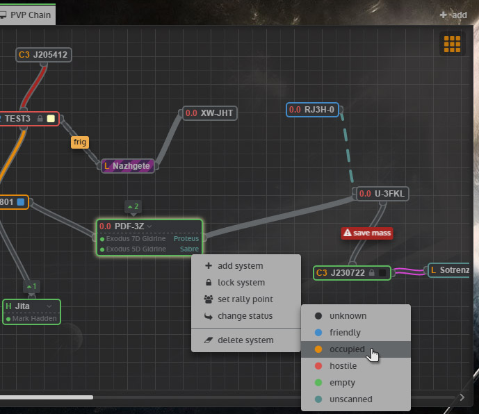 Eve Online Map Tool Burjuva Tracking System( Mucx )